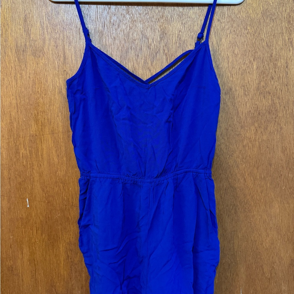 Royal Blue Spaghetti Strap romper